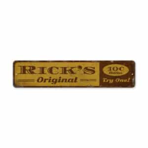 10-Cent-Bottle-Sign-Premium-Quality-Rustic-Metal-Sign-2