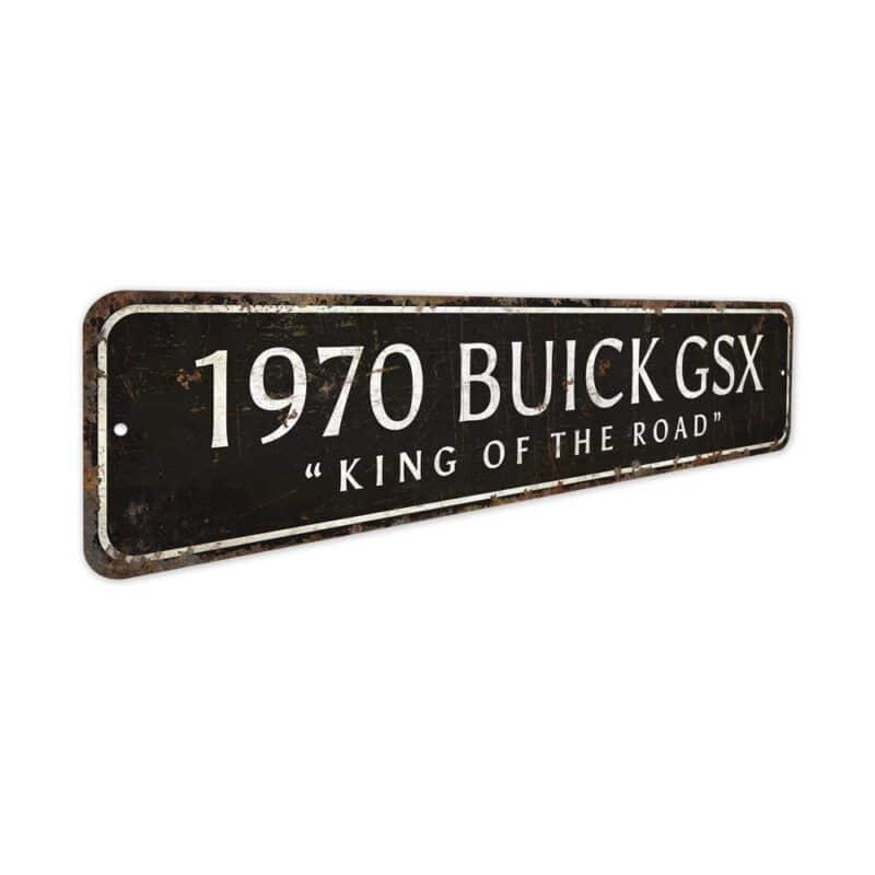 1970-Buick-GSX-Premium-Quality-Rustic-Metal-Sign-3