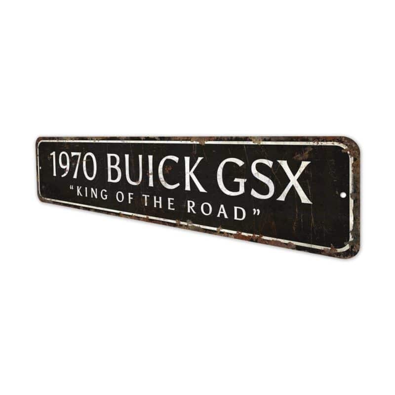 1970-Buick-GSX-Premium-Quality-Rustic-Metal-Sign-4