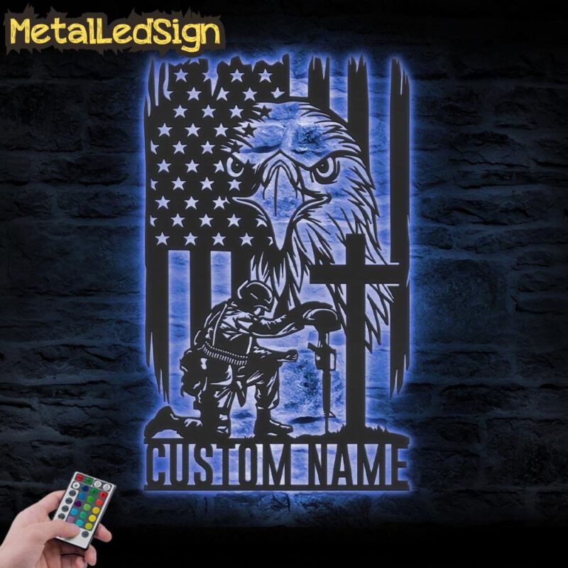 Custom-American-Eagle-US-Flag-Fallen-Soldier-Metal-Wall-Art-LED-Light-3.jpg