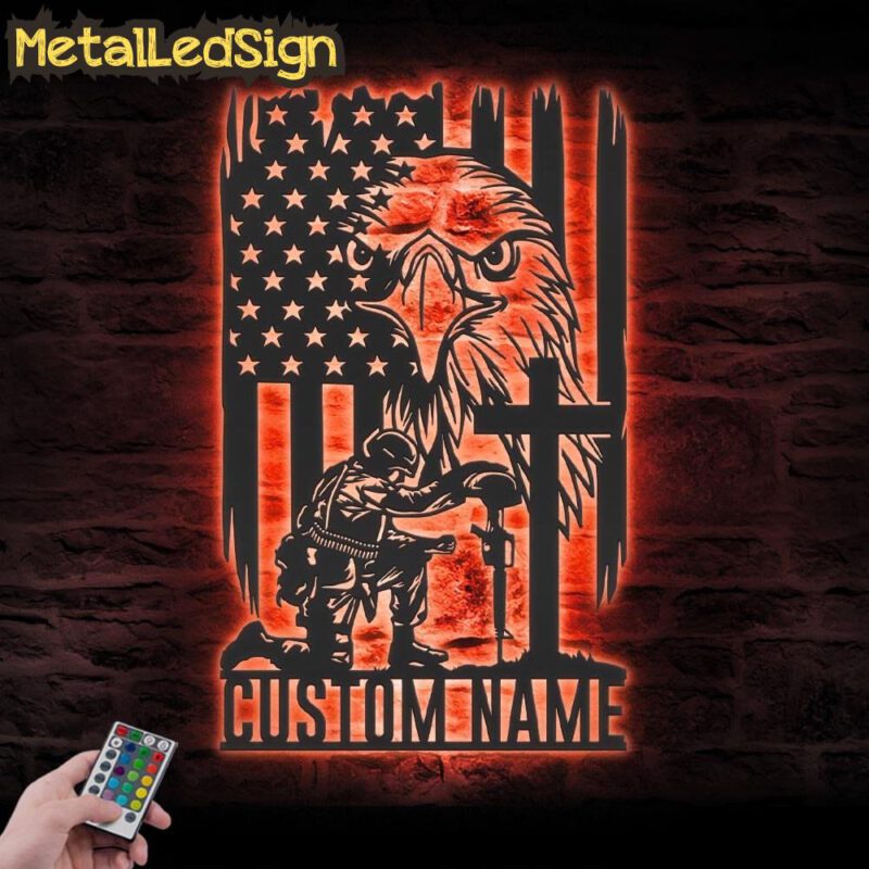 Custom-American-Eagle-US-Flag-Fallen-Soldier-Metal-Wall-Art-LED-Light-5.jpg