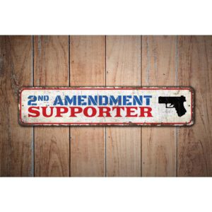 2nd-Amendment-Supporter-Premium-Quality-Rustic-Metal-Sign-Images