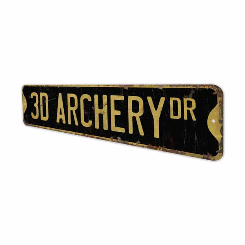 3D-Archery-Premium-Quality-Rustic-Metal-Sign-6