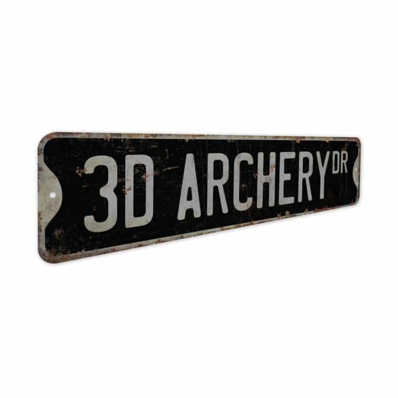 3D-Archery-Premium-Quality-Rustic-Metal-Sign-7