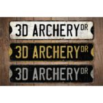 3D-Archery-Premium-Quality-Rustic-Metal-Sign-Images