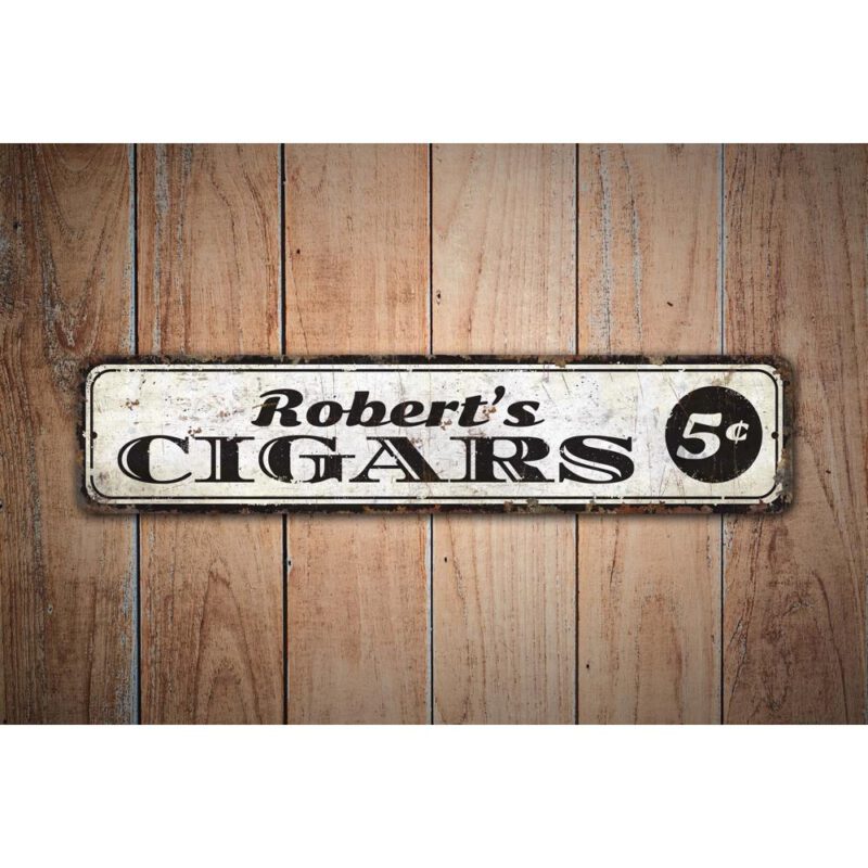 5-cent-cigar-sign-Premium-Quality-Rustic-Metal-Sign-Images