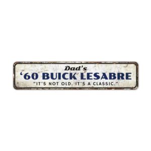 60-Buick-Lesabre-Sign-Premium-Quality-Rustic-Metal-Sign-2