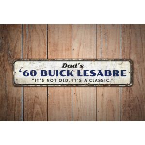 60-Buick-Lesabre-Sign-Premium-Quality-Rustic-Metal-Sign-Images