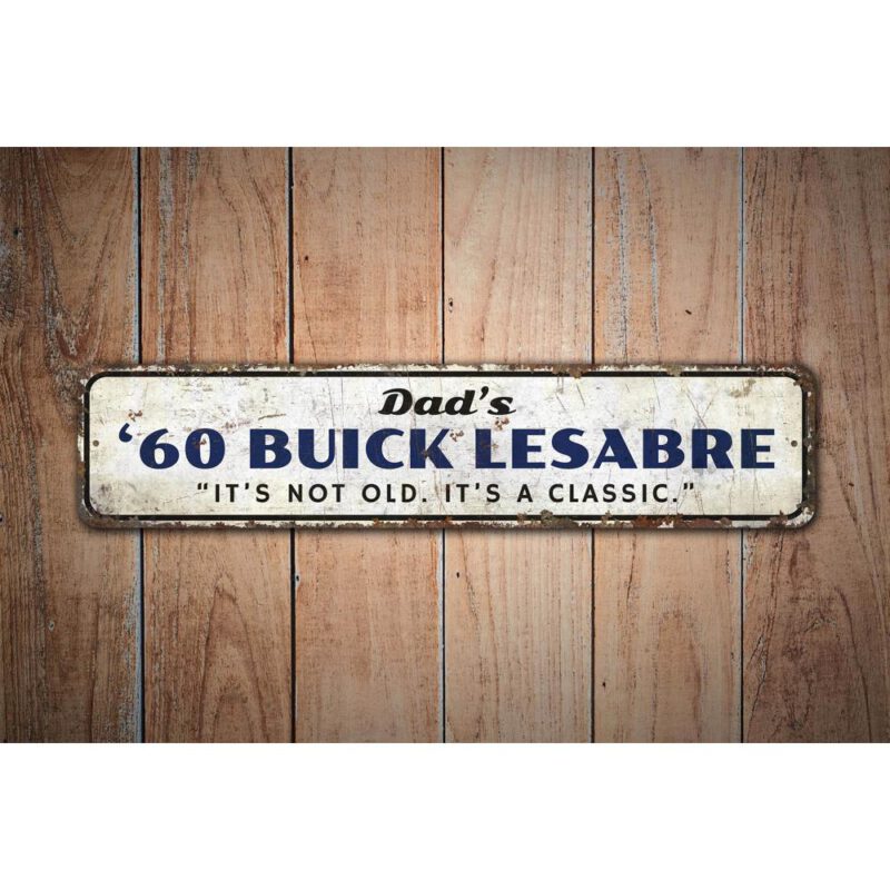 60-Buick-Lesabre-Sign-Premium-Quality-Rustic-Metal-Sign-Images