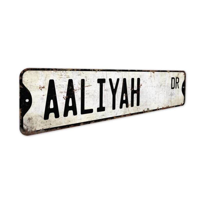 Aaliyah-Name-Sign-Premium-Quality-Rustic-Metal-Sign-3