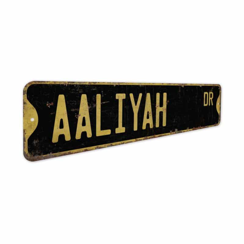 Aaliyah-Name-Sign-Premium-Quality-Rustic-Metal-Sign-5