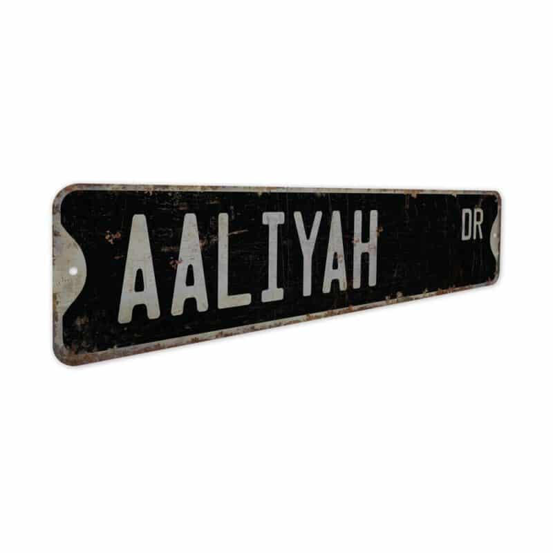 Aaliyah-Name-Sign-Premium-Quality-Rustic-Metal-Sign-7