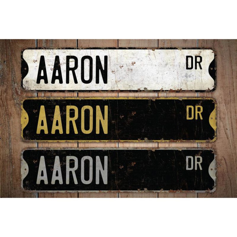 Aaron-Name-Sign-Premium-Quality-Rustic-Metal-Sign-Images