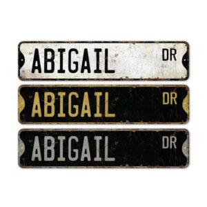 Abigail-Name-Sign-Premium-Quality-Rustic-Metal-Sign-2