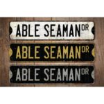 Able-Seaman-Premium-Quality-Rustic-Metal-Sign-Images