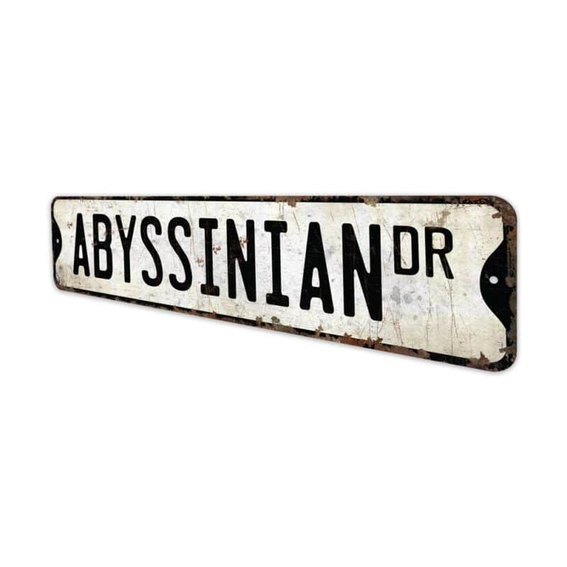 Abyssinian-Cat-Premium-Quality-Rustic-Metal-Sign-4