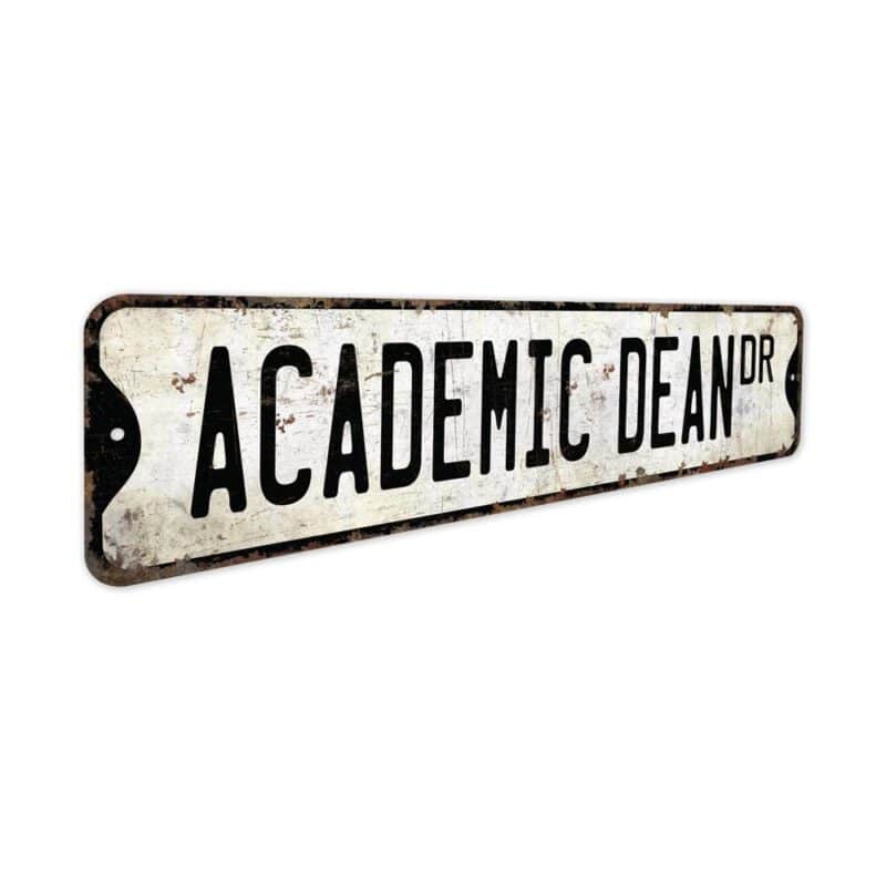 Academic-Dean-Premium-Quality-Rustic-Metal-Sign-3