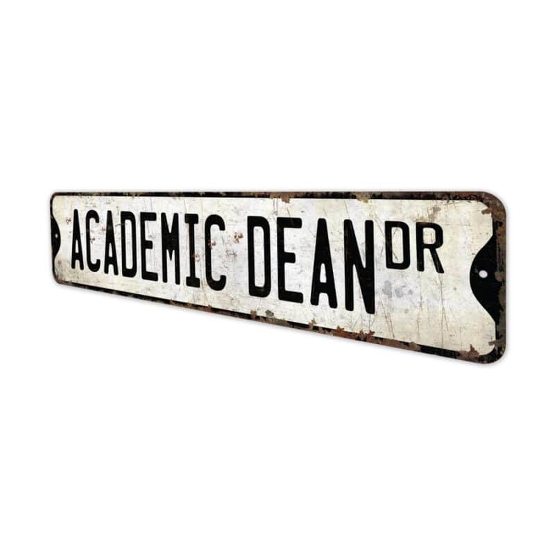 Academic-Dean-Premium-Quality-Rustic-Metal-Sign-4