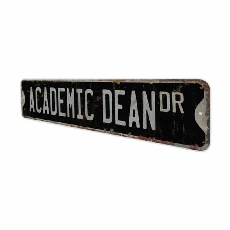 Academic-Dean-Premium-Quality-Rustic-Metal-Sign-8