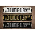 Accounting-Clerk-Premium-Quality-Rustic-Metal-Sign-Images