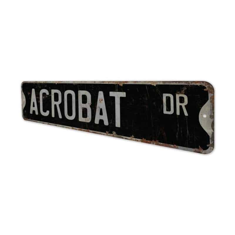 Acrobat-Premium-Quality-Rustic-Metal-Sign-8