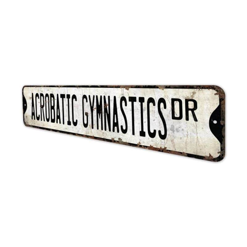 Acrobatic-Gymnastics-Premium-Quality-Rustic-Metal-Sign-4