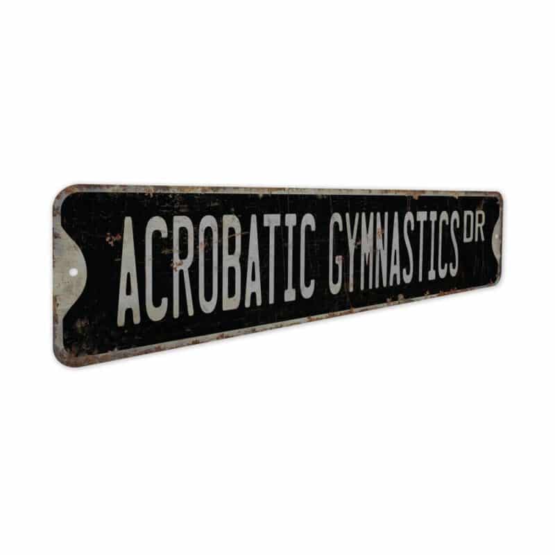 Acrobatic-Gymnastics-Premium-Quality-Rustic-Metal-Sign-7