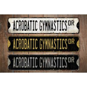 Acrobatic-Gymnastics-Premium-Quality-Rustic-Metal-Sign-Images