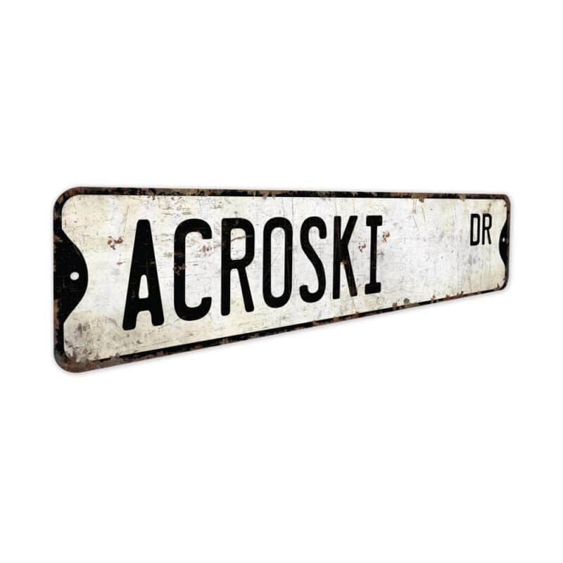 Acroski-Premium-Quality-Rustic-Metal-Sign-3