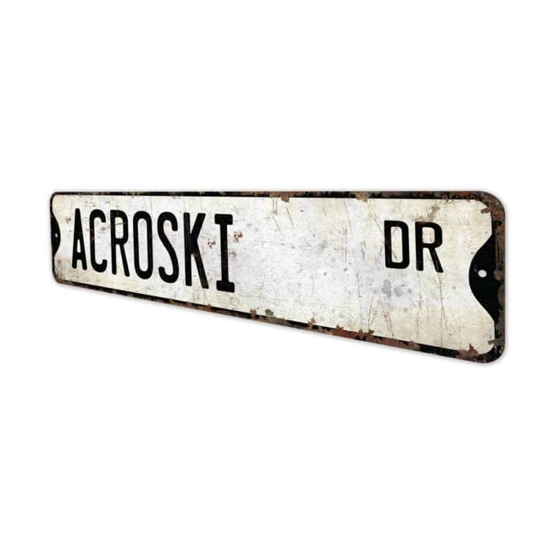 Acroski-Premium-Quality-Rustic-Metal-Sign-4