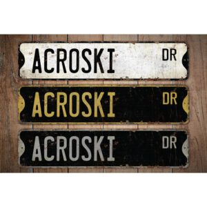 Acroski-Premium-Quality-Rustic-Metal-Sign-Images