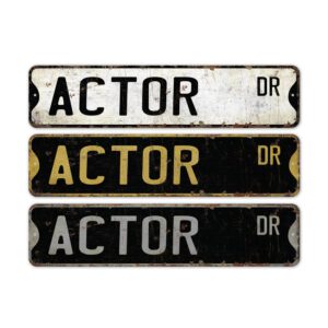 Actor-Premium-Quality-Rustic-Metal-Sign-2