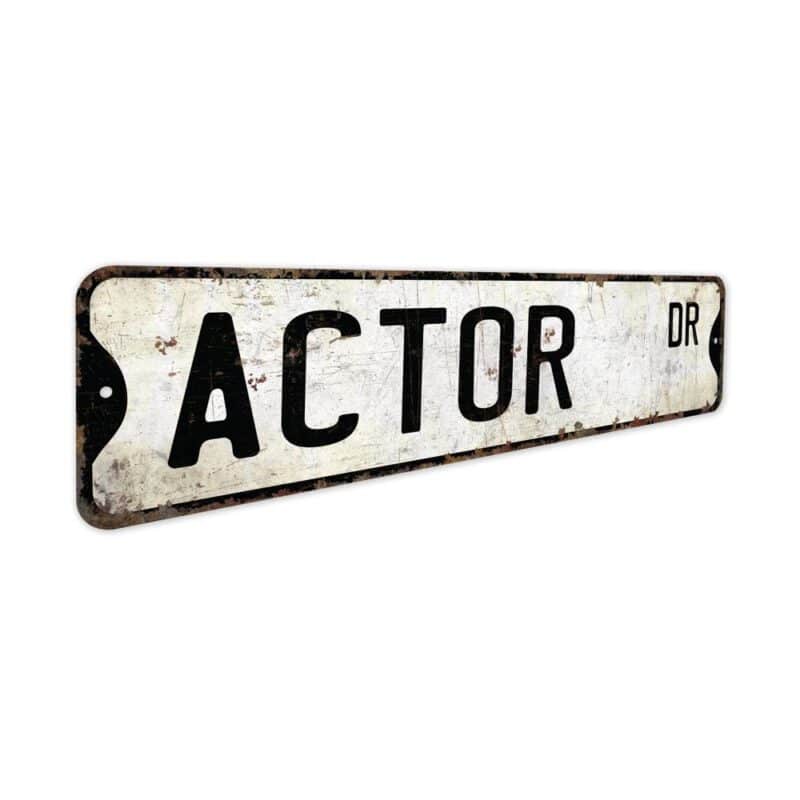 Actor-Premium-Quality-Rustic-Metal-Sign-3