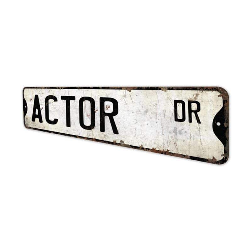 Actor-Premium-Quality-Rustic-Metal-Sign-4