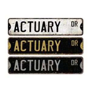 Actuary-Premium-Quality-Rustic-Metal-Sign-2