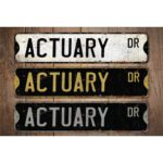 Actuary-Premium-Quality-Rustic-Metal-Sign-Images