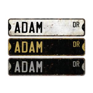 Adam-Name-Sign-Premium-Quality-Rustic-Metal-Sign-2