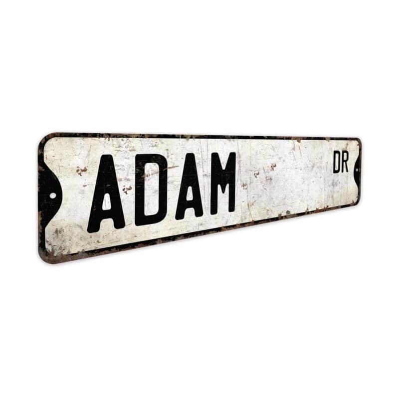 Adam-Name-Sign-Premium-Quality-Rustic-Metal-Sign-3