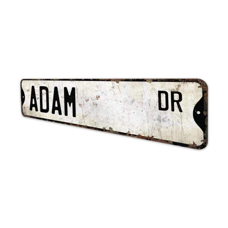 Adam-Name-Sign-Premium-Quality-Rustic-Metal-Sign-4