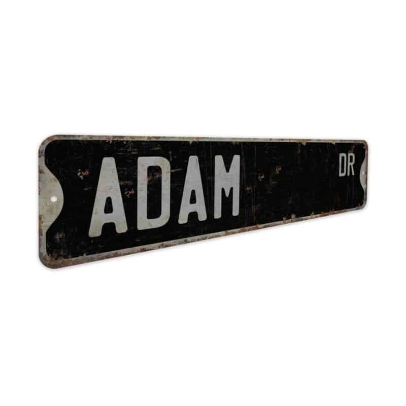 Adam-Name-Sign-Premium-Quality-Rustic-Metal-Sign-7