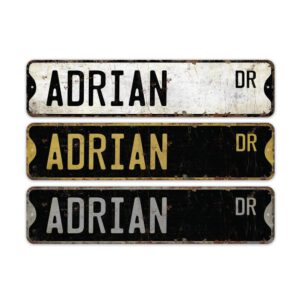 Adrian-Name-Sign-Premium-Quality-Rustic-Metal-Sign-2