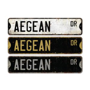 Aegean-Cat-Premium-Quality-Rustic-Metal-Sign-2