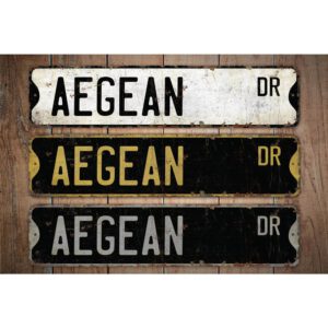 Aegean-Cat-Premium-Quality-Rustic-Metal-Sign-Images