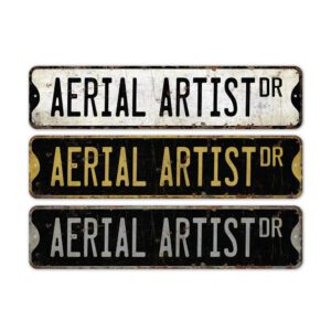 Aerial-Artist-Premium-Quality-Rustic-Metal-Sign-2