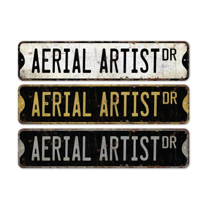 Aerial-Artist-Premium-Quality-Rustic-Metal-Sign-2