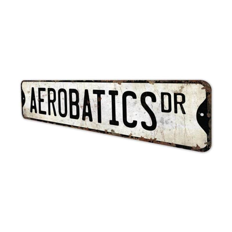 Aerobatics-Premium-Quality-Rustic-Metal-Sign-4