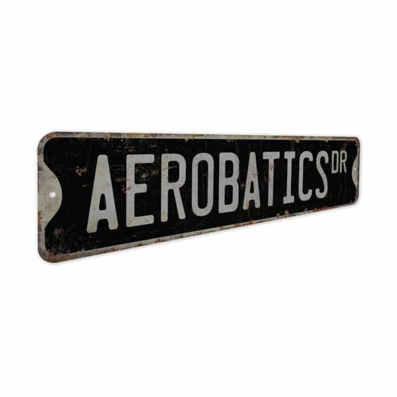 Aerobatics-Premium-Quality-Rustic-Metal-Sign-7