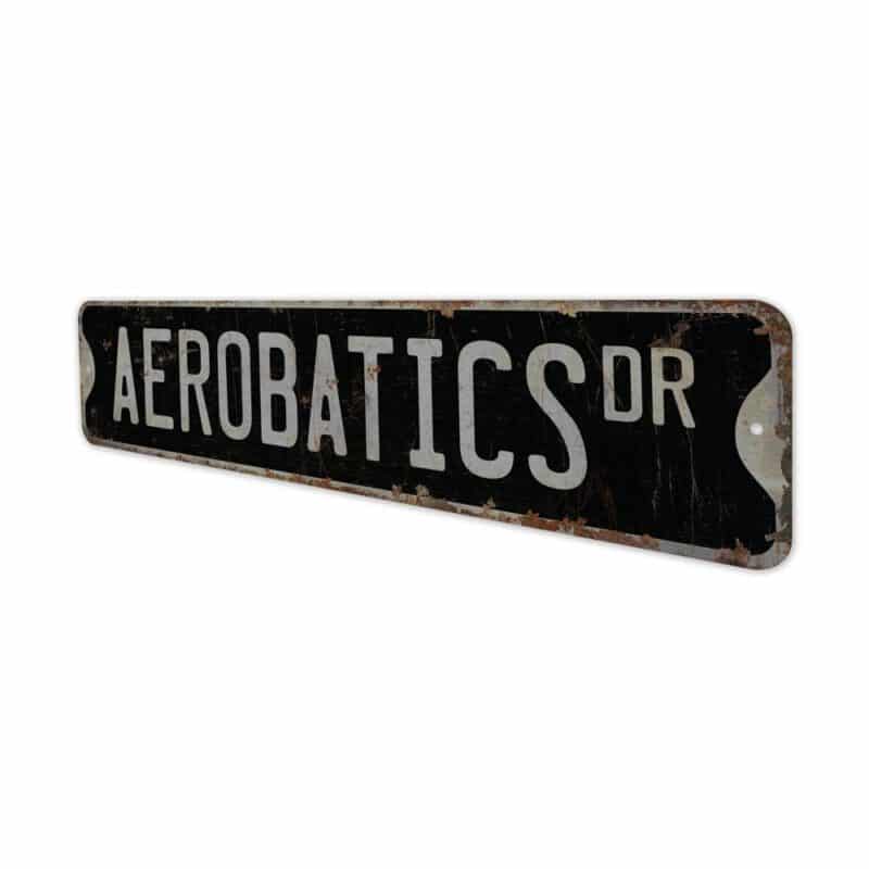 Aerobatics-Premium-Quality-Rustic-Metal-Sign-8