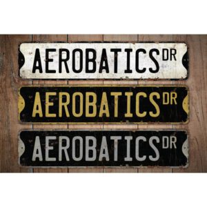 Aerobatics-Premium-Quality-Rustic-Metal-Sign-Images