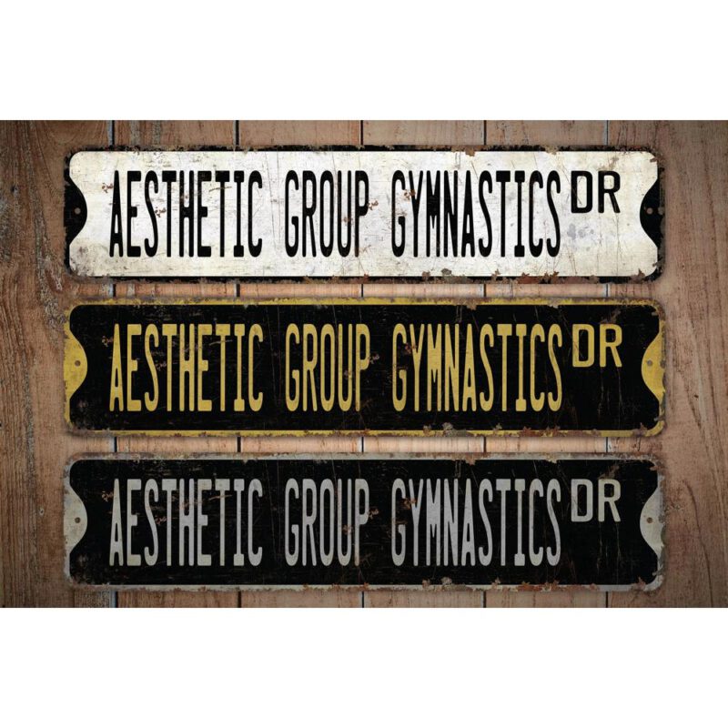 Aesthetic-Group-Gymnastics-Premium-Quality-Rustic-Metal-Sign-Images